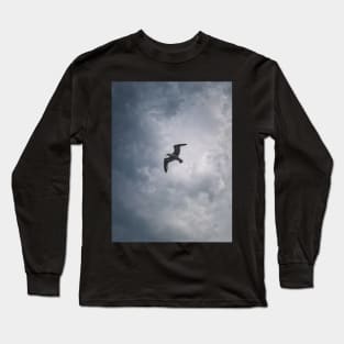 Seagull in flight Long Sleeve T-Shirt